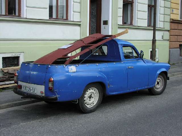 Pickup 1202 v eskch Budjovicch